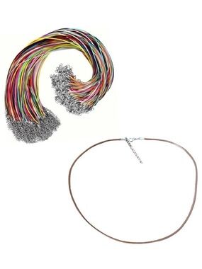 🔴 5 for $10 ONE Lighter Brown Hemp Rope Necklace for Jewelry Making